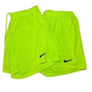 Nike Dri-FIT Lime Green Shorts